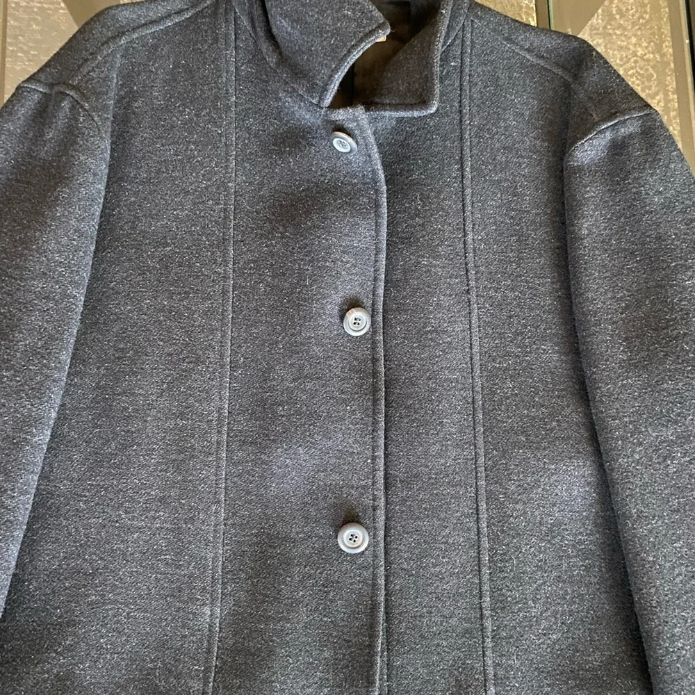 Ermenegildo Zegna Wool Cashmere Coat Large - Picture 8 of 10